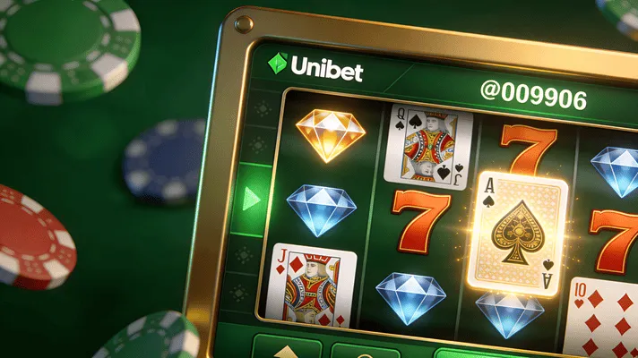 Unibet szoftver részlet